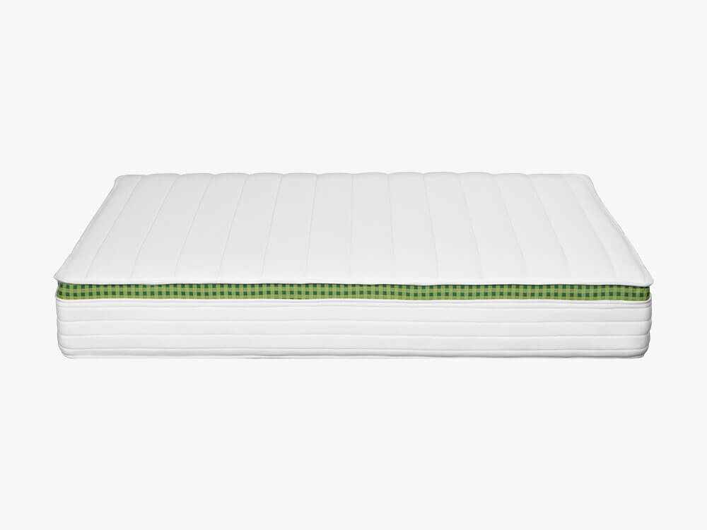 Brunswick Mattress (Side) | GoodMorning.com Vue élevée du côté du matelas Brunswick