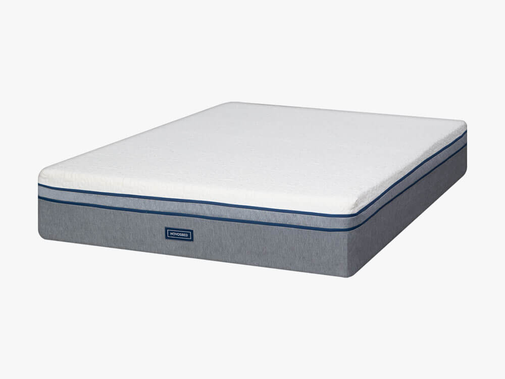 Novosbed Memory Foam Mattress (Corner) | GoodMorning.com Vue trois-quart du matelas Novosbed