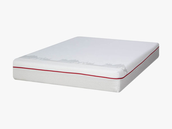 Vue trois-quart du matelas Douglas