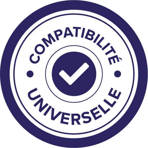Image of the blue Universal Compatibility icon.