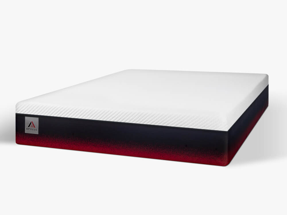 apollo-mattress-02 Vue trois-quart du matelas Apollo